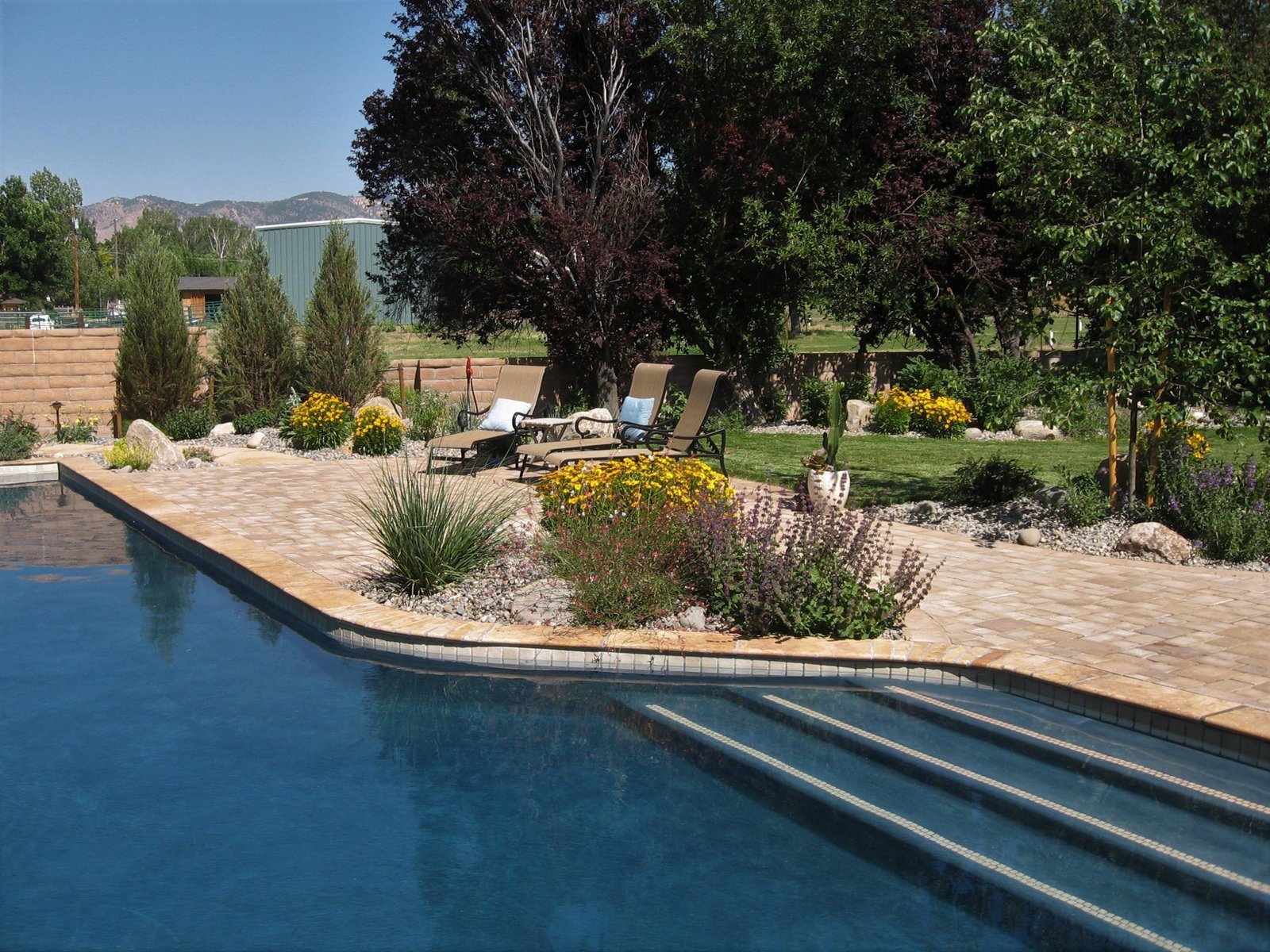 pool and pavers installation landscaping reno nevada tahoe california