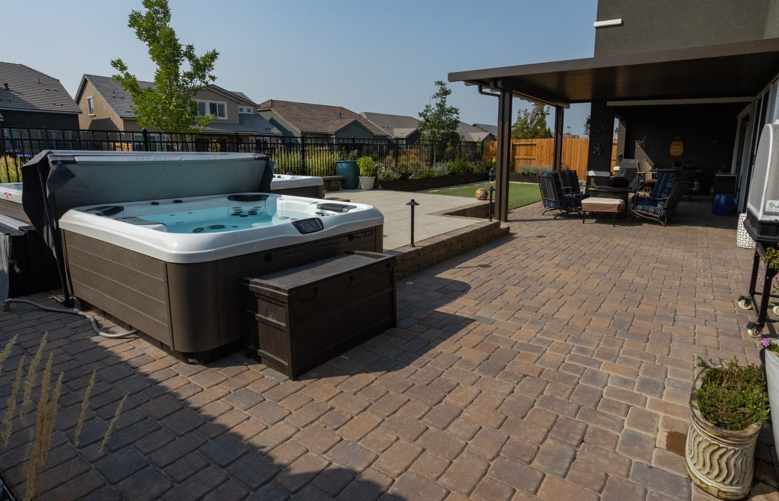 hot tub pool installation landscaping reno nevada tahoe california