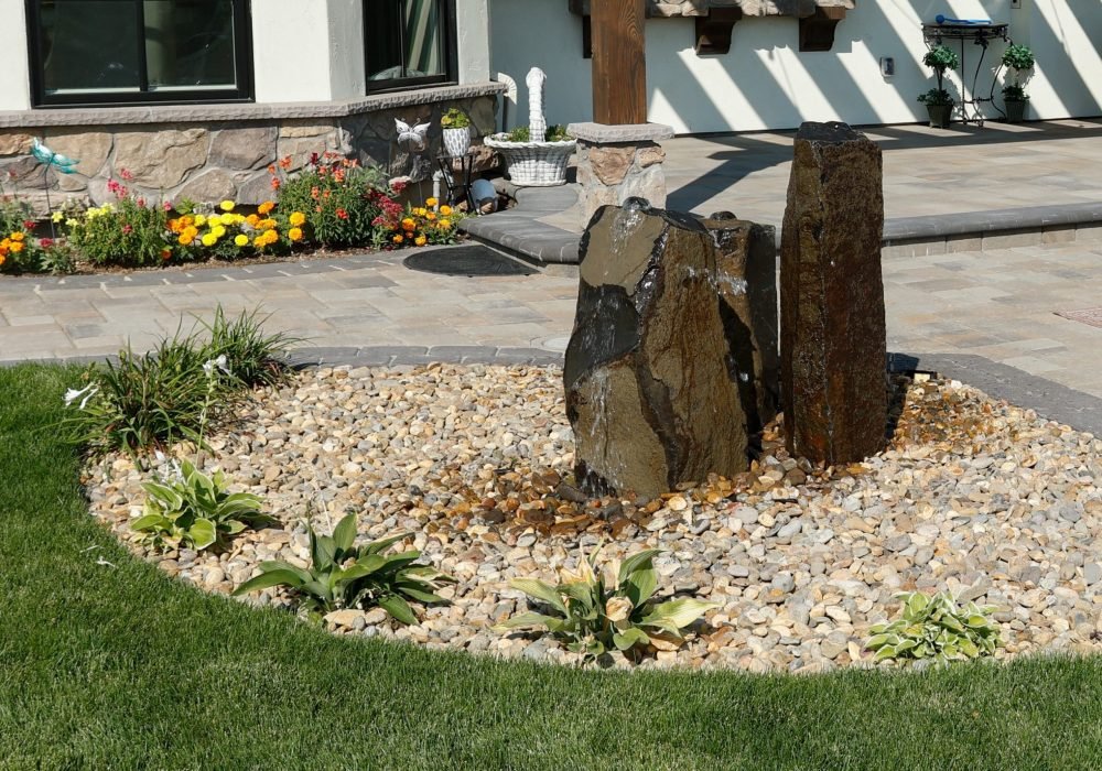 Bubbling Basalt Water Feature