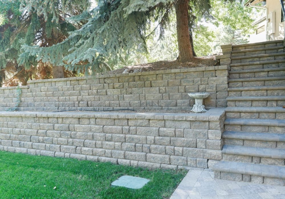 retaining walls pavers reno nevada landscaping tahoe california