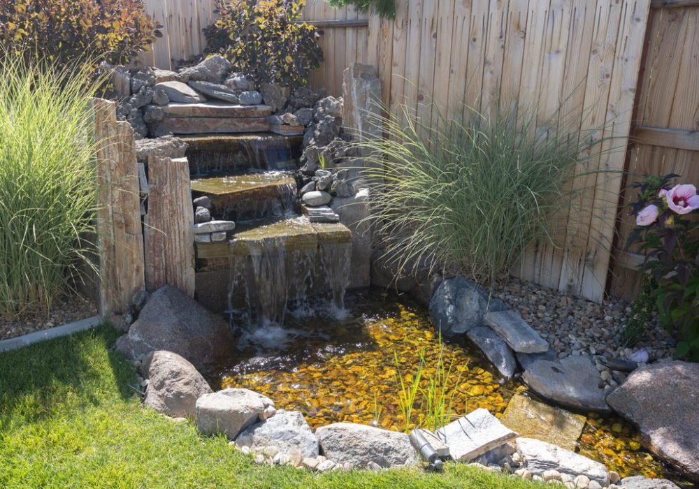water fountain landscaping reno nevada tahoe California