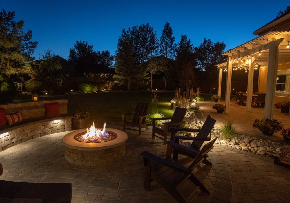 outdoor lighting installation landscaping reno nevada tahoe california