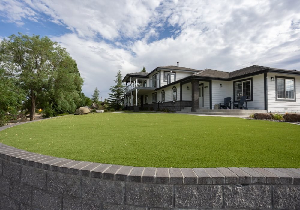 synthetic turf reno nevada tahoe california landscaping installation