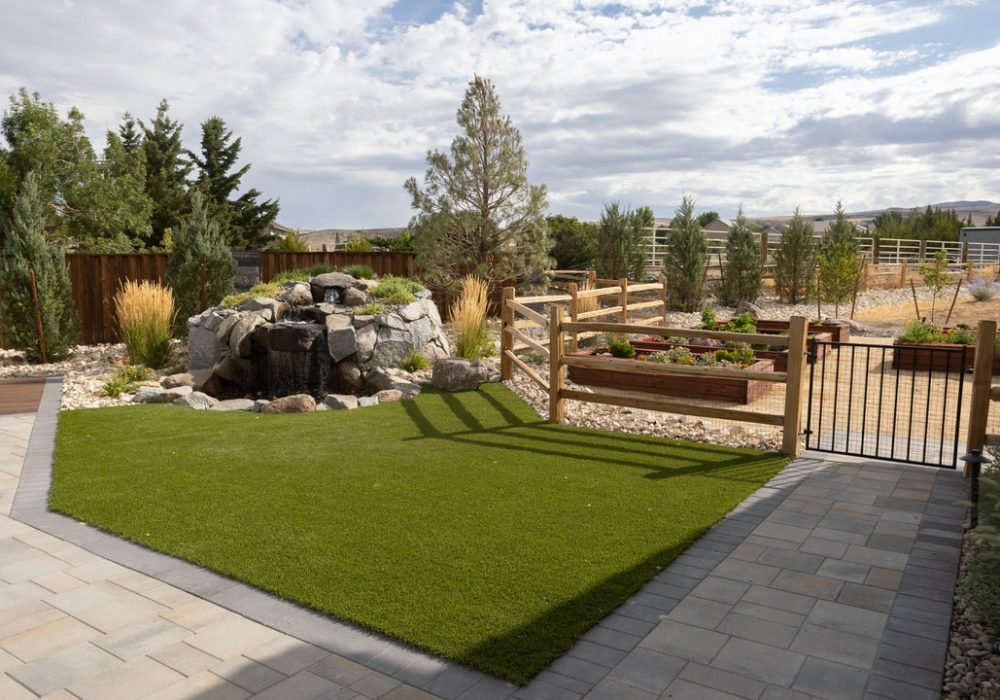 synthetic turf reno nevada tahoe california landscaping installation