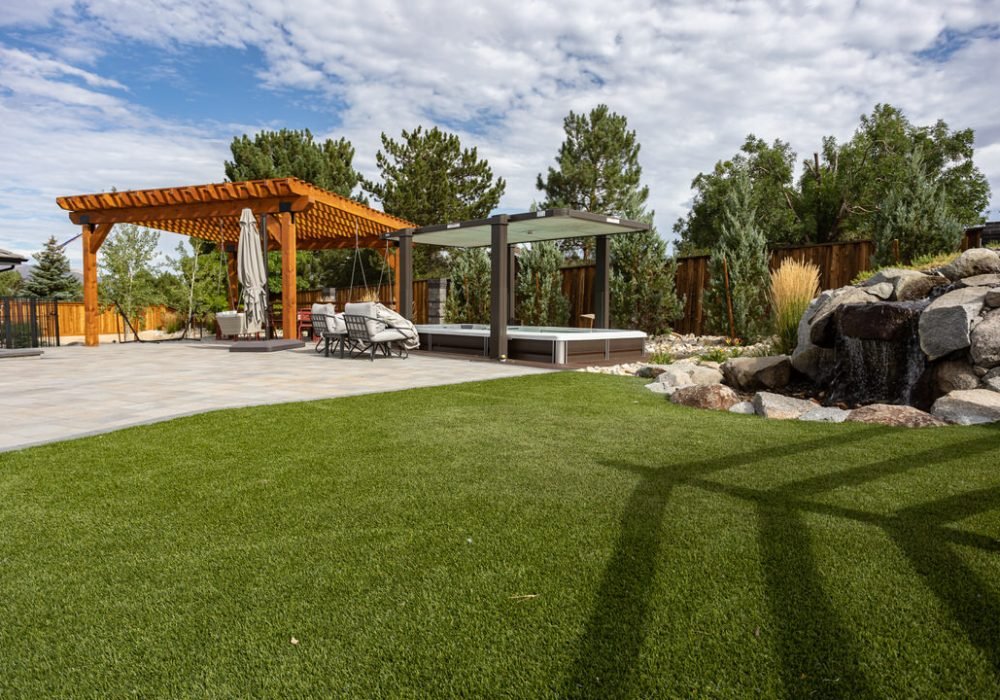 synthetic turf reno nevada tahoe california landscaping installation
