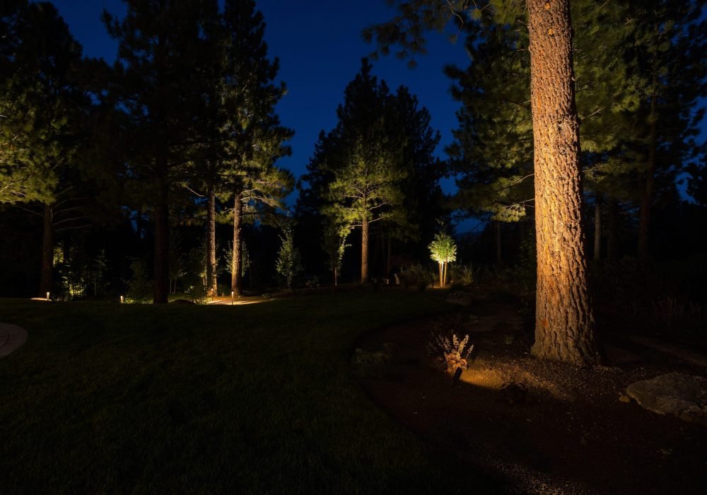 outdoor lighting installation landscaping reno nevada tahoe california