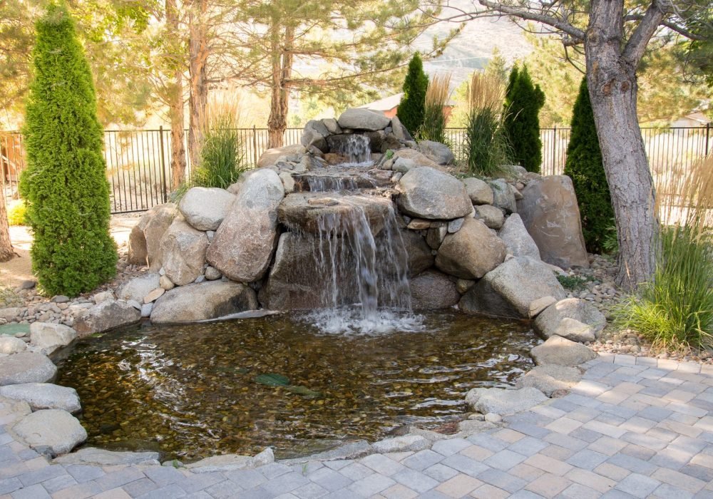water fountain landscaping reno nevada tahoe California