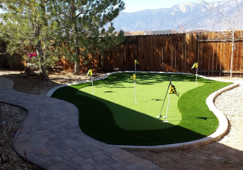 synthetic turf reno nevada tahoe california landscaping installation