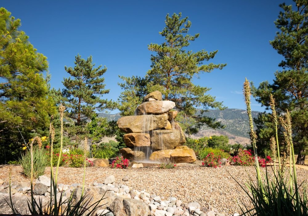 water fountain landscaping reno nevada tahoe California