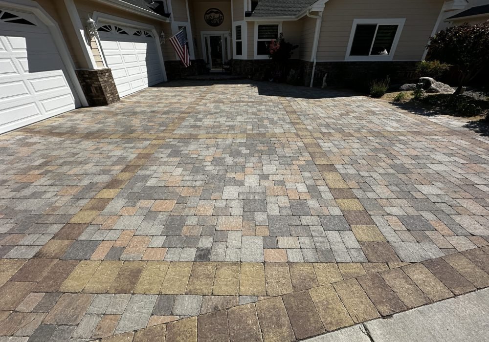 Paver Driveway reno, tahoe,gail willey landscaping.