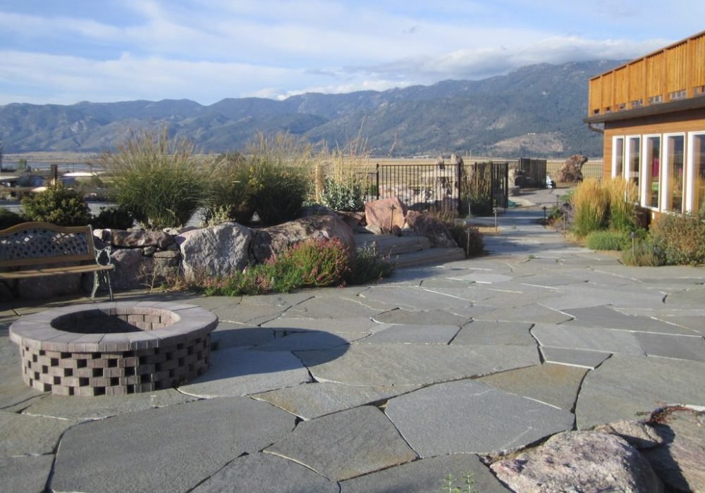 outdoor fire pit landscaping custom reno nevada tahoe california