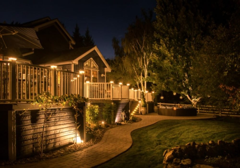 outdoor lighting installation landscaping reno nevada tahoe california