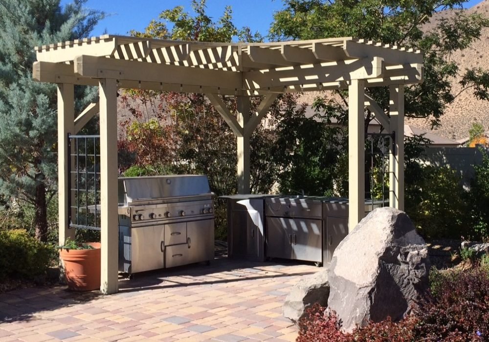 Outdoor Kitchen Gail Willey Landscaping Reno Tahoe